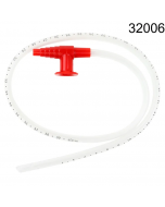 Single Suction Catheter, Adult, 18 Fr