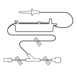 CADD™ Admin Set with Flow Stop Free-Flow Protection, 108