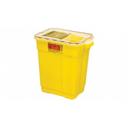 Chemotherapy Sharps Collector, 5 Gallon, Yellow