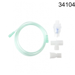 Nebulizer Kit 6 Cc Cup-w/ 7' Tubing and Adult Aerosol Elonga