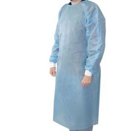 Blue Isolation Gown, Level 2, L