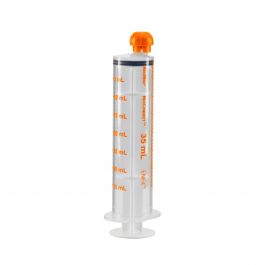 35mL Oral Syringe, Orange, Sterile