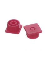 Multi-Ad Luer Lock Syringe Cap, Red