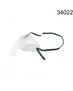 Tracheostomy Masks, Swivel Tubing Connector, Pediatric with One Side Snap