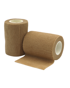 IMed Cohesive Bandages, Tan, 3" x 5 yards