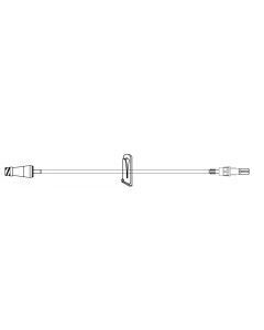 14" Smbore Ext Set w/MicroClave, 50/Cs