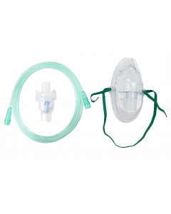 Nebulizer with Elongated Mask, 7' Tubing, Adult