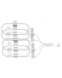 SCIG Set, 36" Quad-furcated Subcutaneous Infusion Set, 9mm