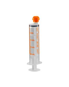 20mL Oral Syringe, Orange, Sterile