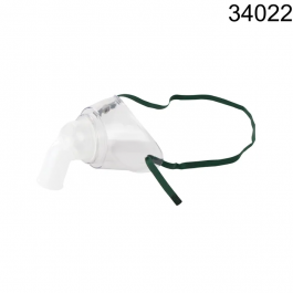 Tracheostomy Masks, Swivel Tubing Connector, Pediatric with One Side Snap