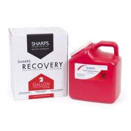 Sharps Mailback Container, 2 Gallon