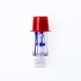 Spiros® Closed Male Connector with Red Cap