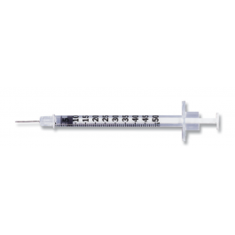 BD Lo-Dose™ U-100 Insulin Syringe, 0.5 mL, 28g x 0.5