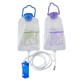 Kangaroo OMNI™ Feeding Set with Flush Bag, 500 mL